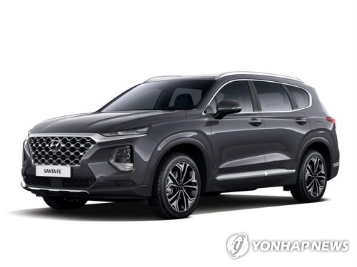 Sales of Hyundai's new Santa Fe top 10,000 units for 2nd month - 1