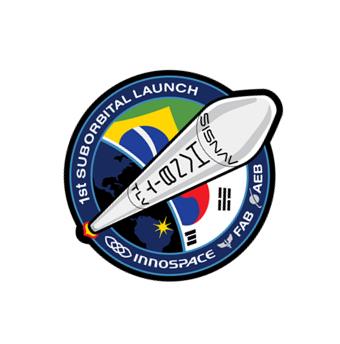 Logo du lanceur d'essai suborbital HANBIT-TLV d'Innospace. (Photo fournie par Innospace. Revente et archivage interdits)