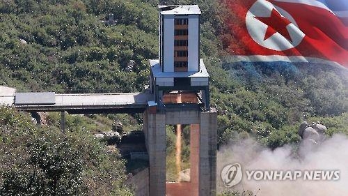 北朝鮮のエンジン燃焼実験（資料写真）＝（聯合ニュースＴＶ）