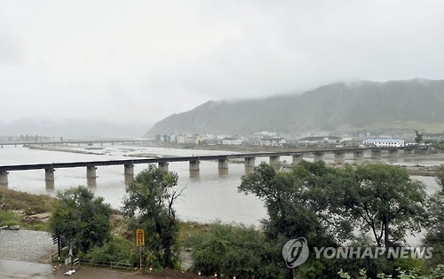 中朝国境を流れる豆満江（資料写真）＝（聯合ニュース）