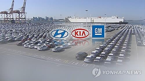 韓国完成車メーカー５社の１月の販売台数は前年比０．４％増加した（聯合ニュースＴＶより）＝（聯合ニュース）