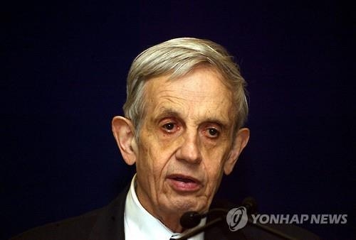 '뷰티풀 마인드' 실제모델 존 내시 교통사고로 사망(종합) - 2