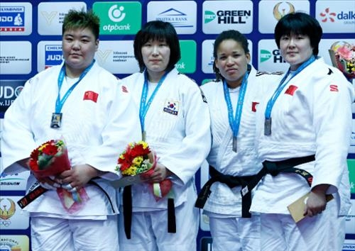 -유도- 김민정, 우즈베크 그랑프리 여자 78㎏이상급 우승 - 2