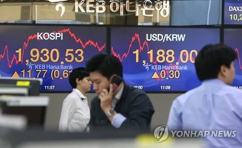 글로벌 펀드, 세계적 하락장서 韓 주식 샀다 - 2