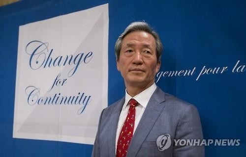 정몽준 회장 "인판티노 회장, 블래터 체제 청산하길" - 2