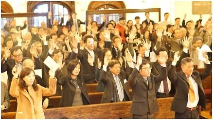 '독립운동 거점' 뉴욕한인교회에 다시 울린 "대한독립만세" - 2