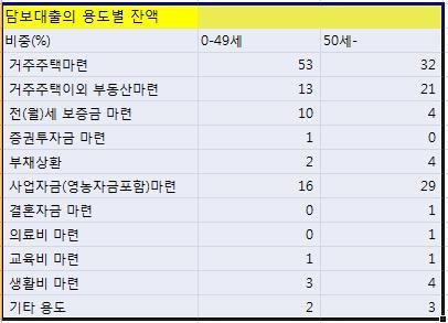 중·고령층, 담보대출 받아 자영업 뛰어든다 - 2