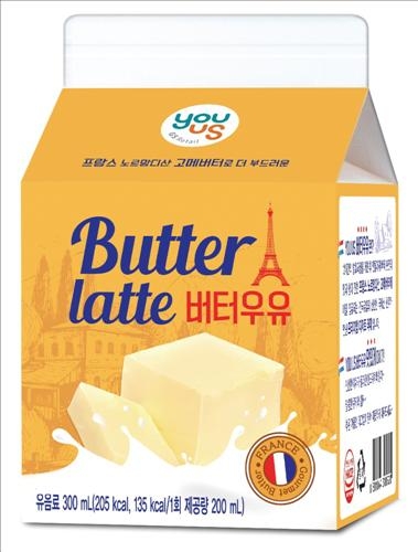 허니버터 열풍 우유로…GS리테일, 버터우유 출시 - 2