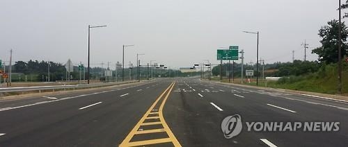 전남 나주-동강 도로 4차로 확장 개통 - 2