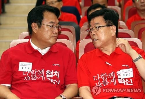 與 "반성·혁신" 외치며 '계파청산 선언문' 채택(종합2보) - 2