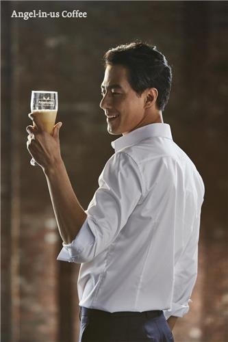 조인성, 커피전문점 엔제리너스커피 광고 모델 - 2