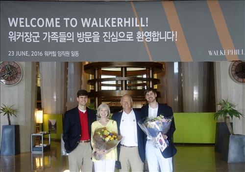 워커 장군 일가, 한국전쟁 66주년 맞아 한국 방문 - 3