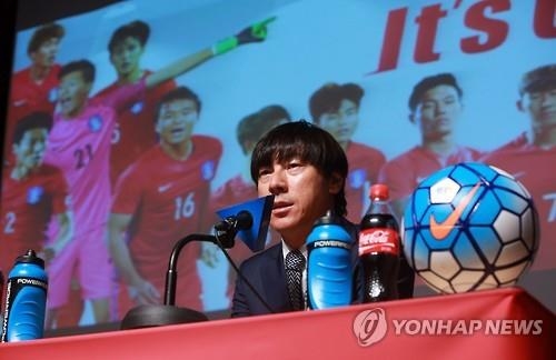 <올림픽축구> 신태용 감독 "올림픽 조별리그 분수령은 독일전"(일문일답) - 2