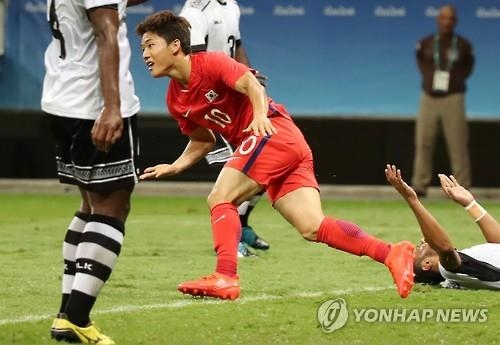 <올림픽> 임대 인생 류승우, 올림픽 첫 골 주인공이 되다 - 2