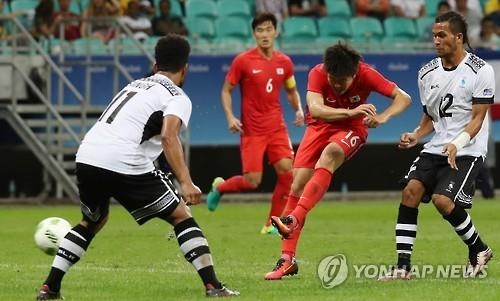 <올림픽> 권창훈, 부상 악재 딛고 멀티골 작렬 - 2