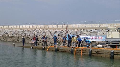 충남 서해안에 어린 꽃게 23만 마리 방류 - 2