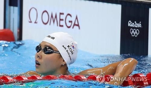 <올림픽> 안세현 "좋은 경험…접영 200m는 결승 가야죠" - 2