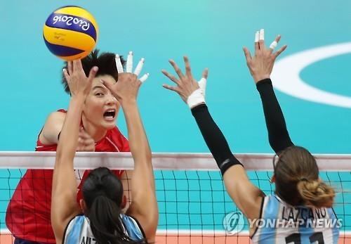 -올림픽-<여자배구> 연경·희진 36점 합작…한국, 아르헨 꺾고 2승째 - 2