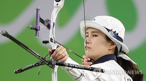 -올림픽-<양궁> '런던 2관왕' 기보배, 女개인 4강행(종합) - 2