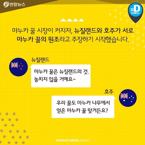 <카드뉴스> 마누카 허니, 뉴질랜드의 것이어야만 허니(honey)? - 7