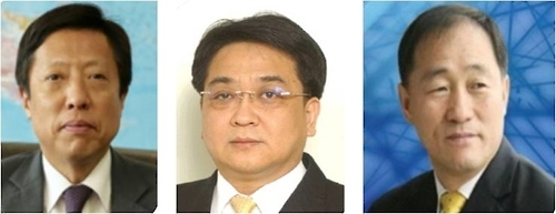 왼쪽부터 이선재, 김성주, 권영철