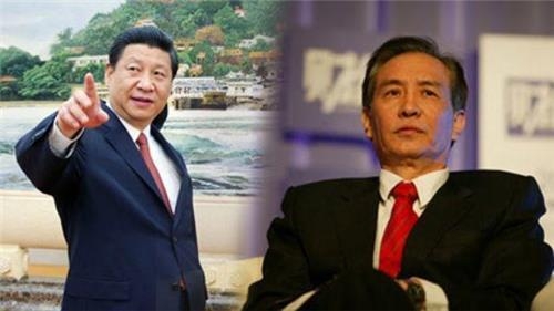 시진핑 국가주석(사진 왼쪽)과 류허 중앙재경영도소조 판공실 주임