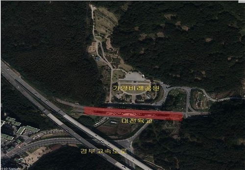 폐 대전 육교 위치도