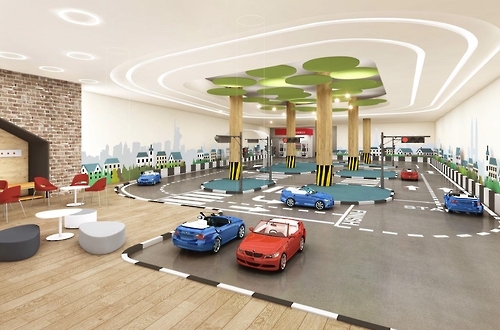 파라다이스호텔 부산에 BMW '키즈 드라이빙 존' 오픈 - 1