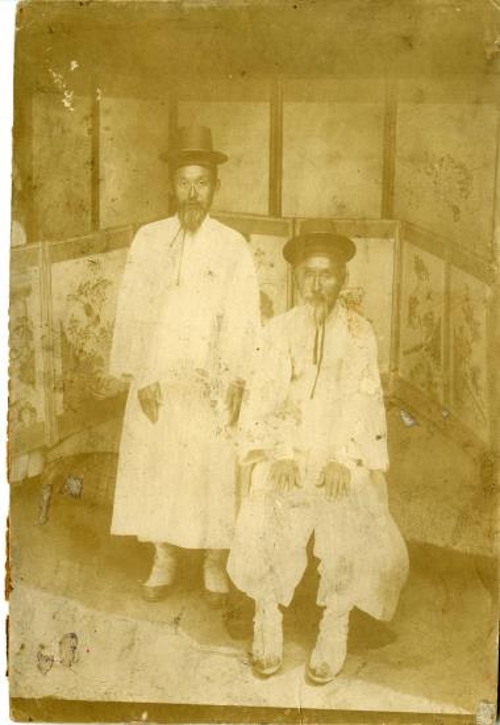 제암리 학살사건 순국열사 안종락(왼쪽) 선생