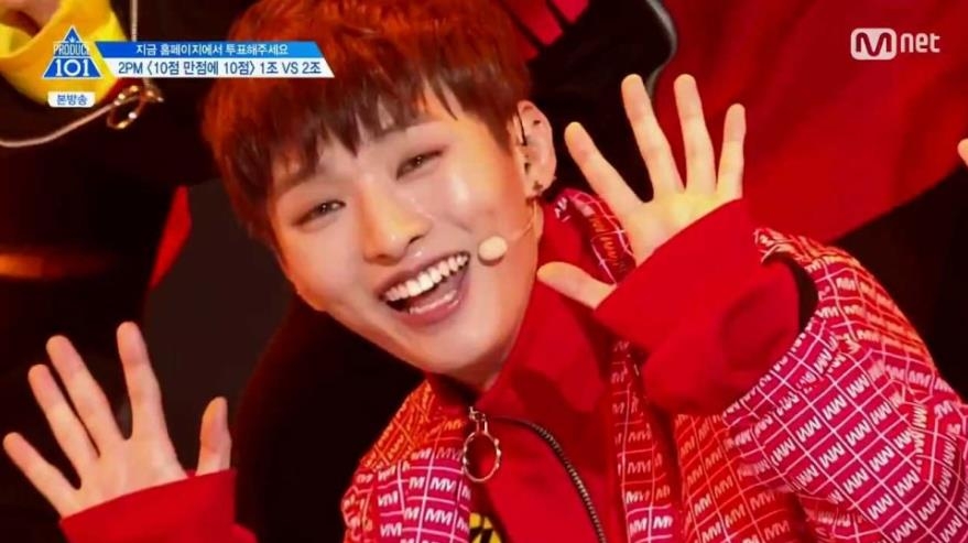 '프로듀스101' 시즌2 참가자 윤지성(엠넷 제공)