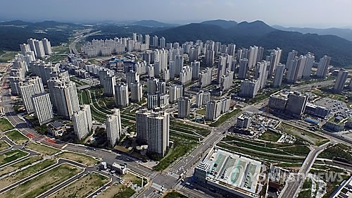 세종시 아파트단지 전경 [연합뉴스 자료사진]