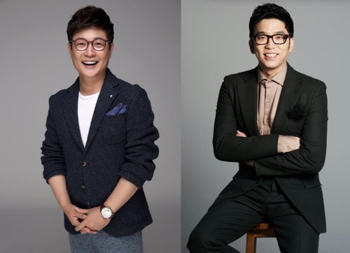 MC 김성주와 이적(tvN 제공)