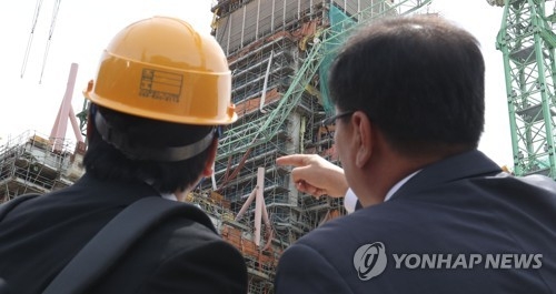 크레인 사고 현장