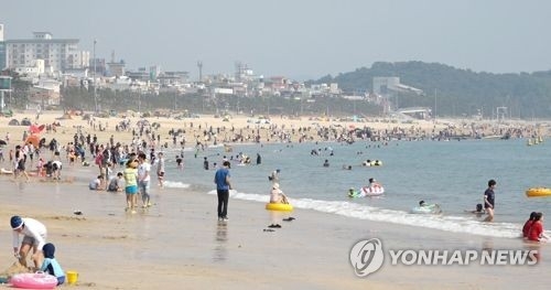 충남 보령 대천해수욕장 [연합뉴스 자료사진]