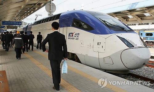 KTX 이용모습