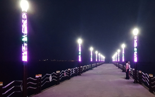 간월도 방파제 LED 경관조명