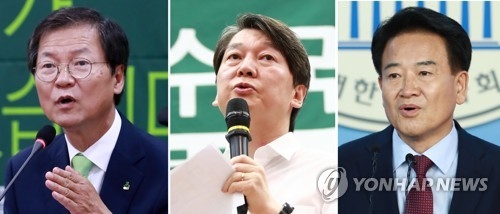 국민의당 당권 주자들