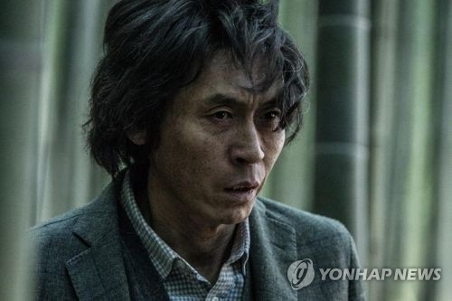영화 '살인범의 기억법'에 출연한 설경구