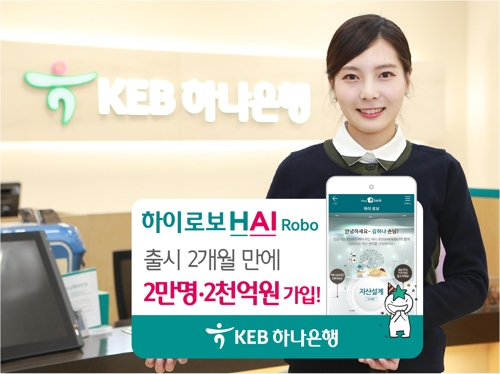하이로보 통한 가입자 2만명 돌파