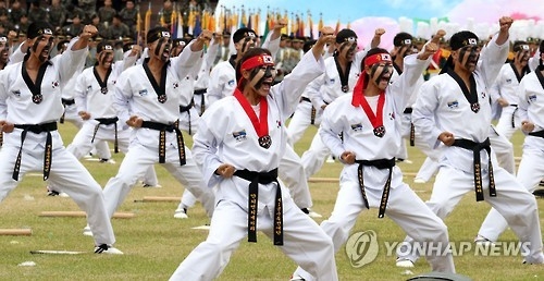 작년 국군의 날 리허설 장면