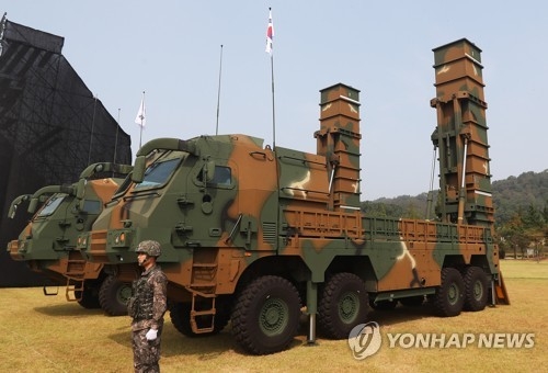전시되어 있는 현무-2