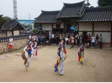 월미공원 풍물놀이