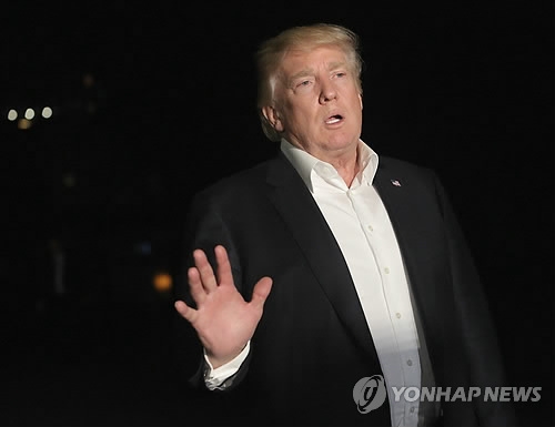 도널드 트럼프 미국 대통령