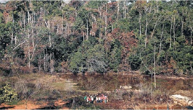 2005∼2015년에 광산 개발활동 때문에 1만1천679㎢의 아마존 열대우림이 파괴된 것으로 드러났다. [브라질 일간지 에스타두 지 상파울루]