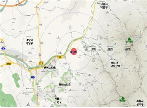 집단취락지구로 지정되는 진관동 일대