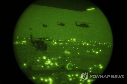 미국 특수부대의 작전 모습