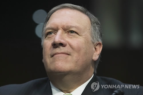마이크 폼페이오 미 국무부 장관 지명자
