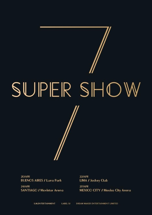 슈퍼주니어 '슈퍼쇼7' 포스터