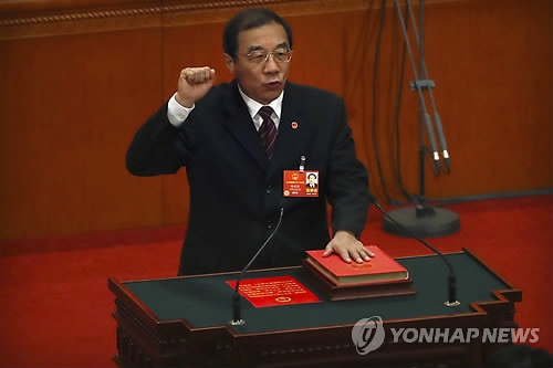 양샤오두 중국 국가감찰위원회 주임