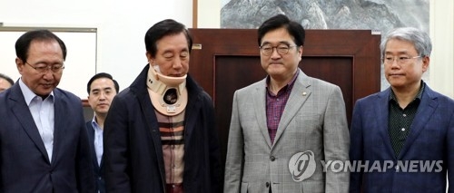 우원식 "조건부 드루킹 특검 수용이 마지노선…한국당 호응해야"(종합) - 1